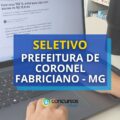 Seletivo Prefeitura de Coronel Fabriciano – MG abre vagas para ACS