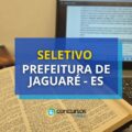 Prefeitura de Jaguaré – ES oferece vagas em novo seletivo