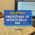 Prefeitura de Monte Belo – MG divulga edital de processo seletivo