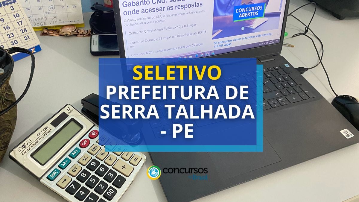 Processo seletivo de Serra Talhada - PE