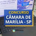 Concurso Câmara de Marília – SP paga até R$ 4,6 mil