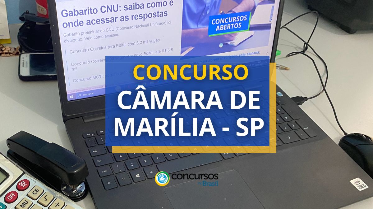 Concurso Câmara de Marília, Câmara de Marília, edital Câmara de Marília, vagas Câmara de Marília.