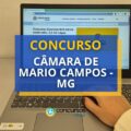 Concurso Câmara de Mário Campos – MG: vencimentos até R$ 3,6 mil