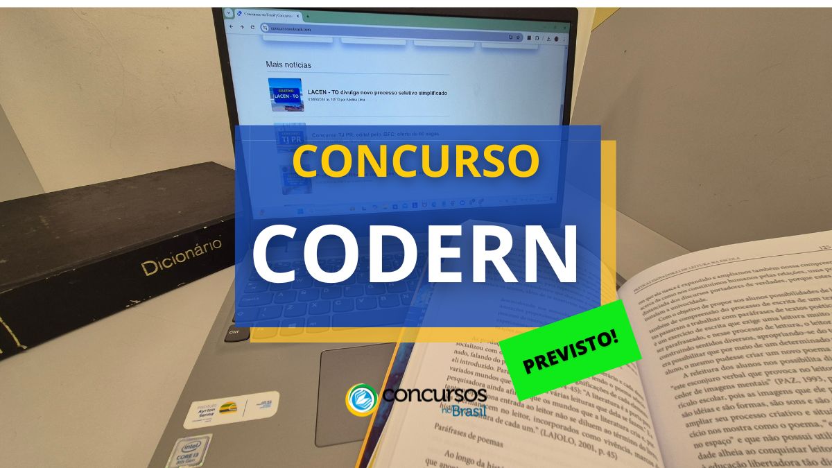 Concurso Codern está confirmado