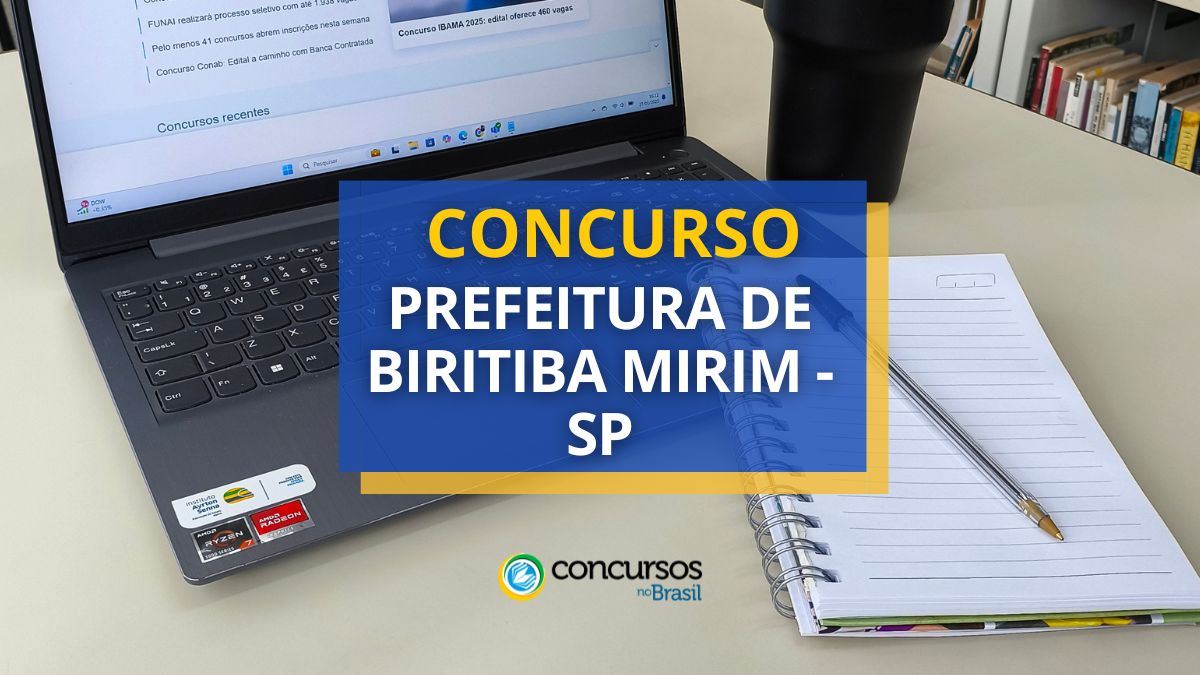 concurso Prefeitura de Biritiba Mirim, Prefeitura de Biritiba Mirim, edital Prefeitura de Biritiba Mirim, vagas Prefeitura de Biritiba Mirim.
