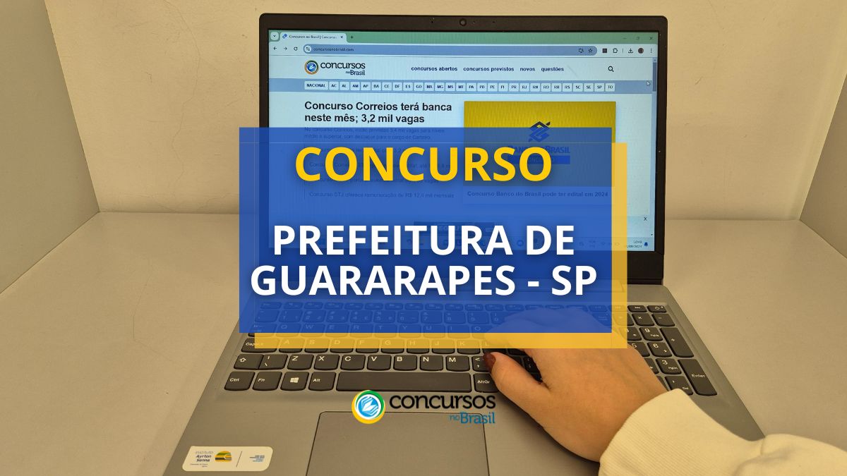 Concurso Prefeitura de Guararapes - SP
