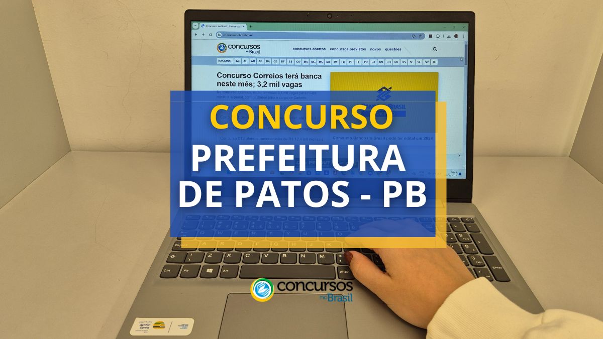 Concurso Prefeitura de Patos - PB
