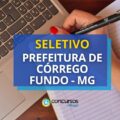 Seletivo Prefeitura de Córrego Fundo – MG tem edital publicado