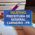 Prefeitura de General Carneiro – PR abre mais de 50 vagas em seletivo