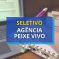 Agência Peixe Vivo retifica edital de processo seletivo