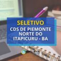 CDS de Piemonte Norte do Itapicuru – BA abre vagas; até R$ 5,2 mil