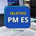 PM ES publica seletivo com 32 vagas para o nível técnico