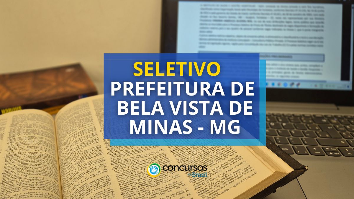 Processo seletivo Prefeitura de Bela Vista de Minas