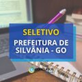Prefeitura de Silvânia – GO divulga dois editais de seletivo