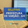 Prefeitura de Varjão – GO abre mais de 30 vagas; até R$ 5.065