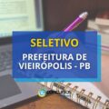 Prefeitura de Vieirópolis – PB abre seletivo para Agentes de Saúde