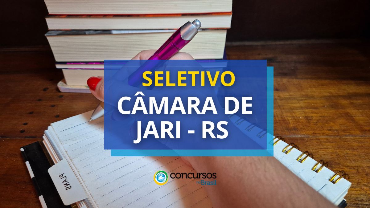 Processo seletivo Câmara de Jari, Câmara de Jari, edital Câmara de Jari.