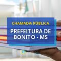 Prefeitura de Bonito – MS divulga edital de chamada pública