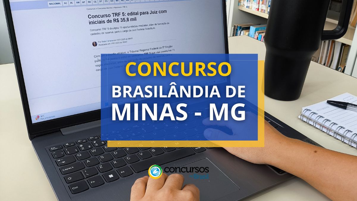 concurso prefeitura de brasilândia de minas, edital de brasilândia de minas, inscrição concurso brasilândia de minas