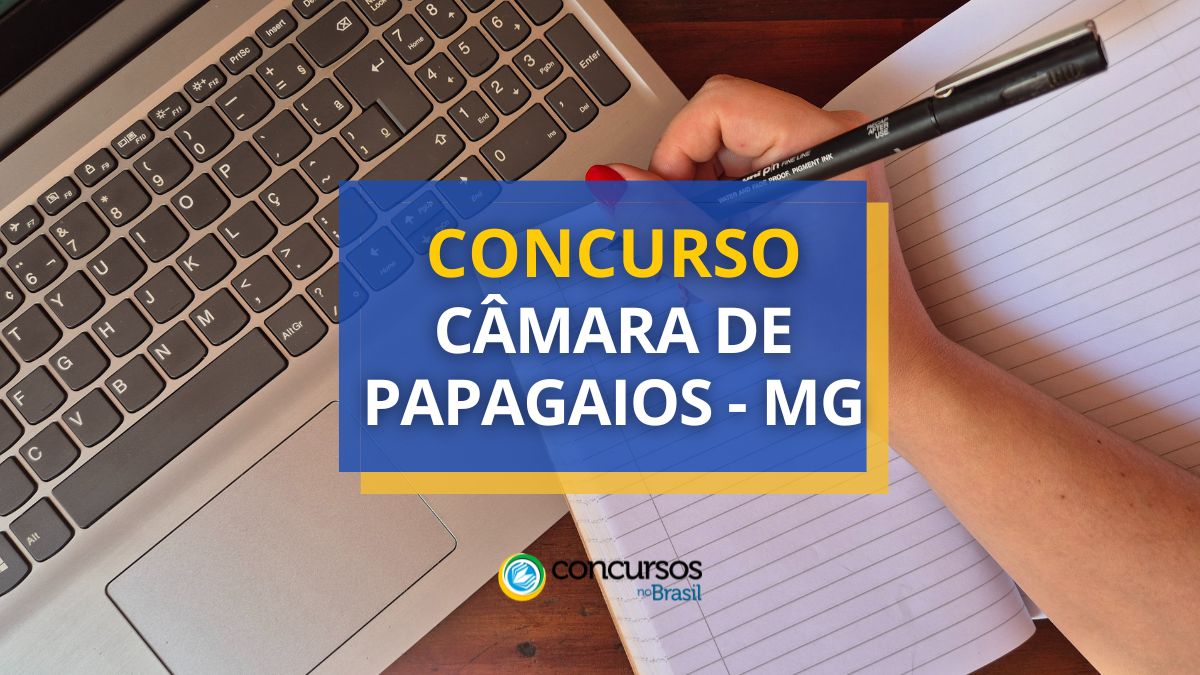 Concurso Câmara de Papagaios, Câmara de Papagaios, edital Câmara de Papagaios, Câmara de Papagaios.