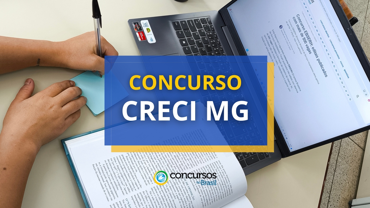 concurso CRECI MG, concurso CRECI 4ª Região, concurso CRECI-4