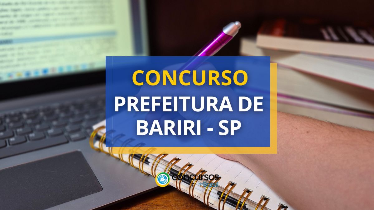 Concurso Prefeitura de Bariri, Prefeitura de Bariri, edital Prefeitura de Bariri, vagas Prefeitura de Bariri.