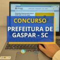 Concurso Prefeitura de Gaspar – SC: até R$ 7,1 mil de vencimento