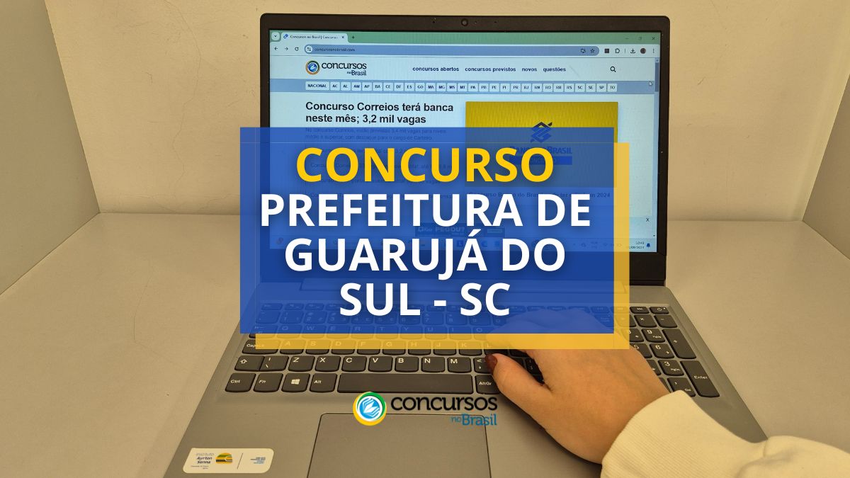 Concurso Prefeitura de Guarujá do Sul - SC