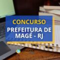 Concurso Prefeitura de Magé – RJ: 20 vagas para médio e superior