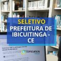 Prefeitura de Ibicuitinga – CE abre mais de 100 vagas em seletivo