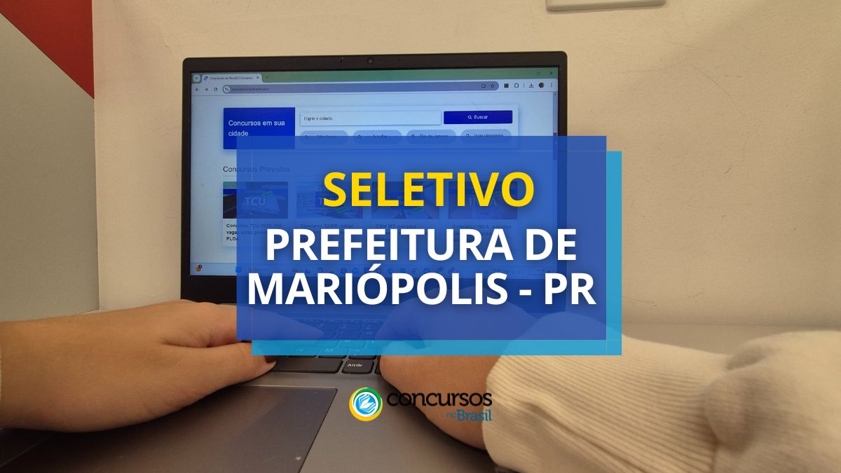 Processo seletivo Prefeitura de Mariópolis, Prefeitura de Mariópolis, edital Prefeitura de Mariópolis, vagas Prefeitura de Mariópolis.
