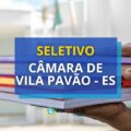 Câmara de Vila Pavão – ES divulga seletivo para nível fundamental