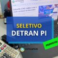 DETRAN PI: governo autoriza abertura de processo seletivo