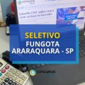 FUNGOTA Araraquara – SP oferece até R$ 4,2 mil em seletivo