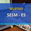 SESM ES abre processo seletivo para técnicos de nível superior