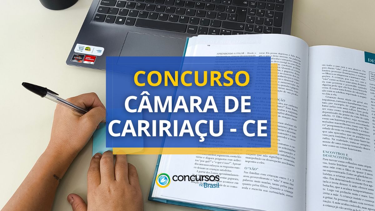 Concurso Câmara de Caririaçu, Câmara de Caririaçu, edital Câmara de Caririaçu, vagas Câmara de Caririaçu.