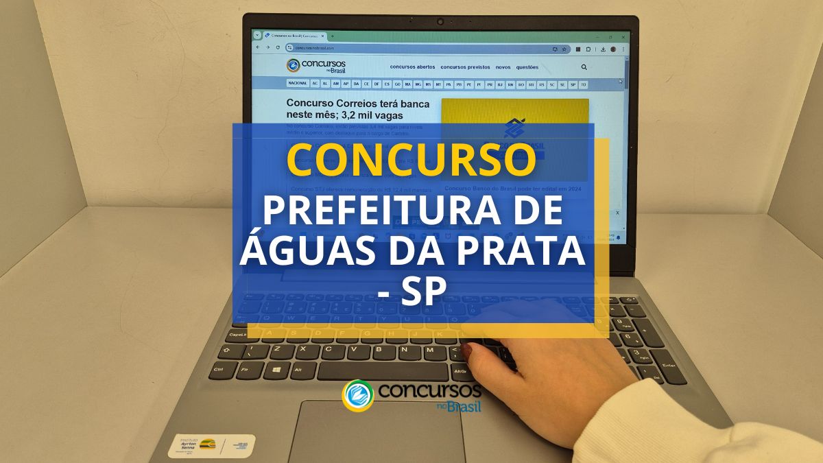Concurso Prefeitura de Águas da Prata - MG