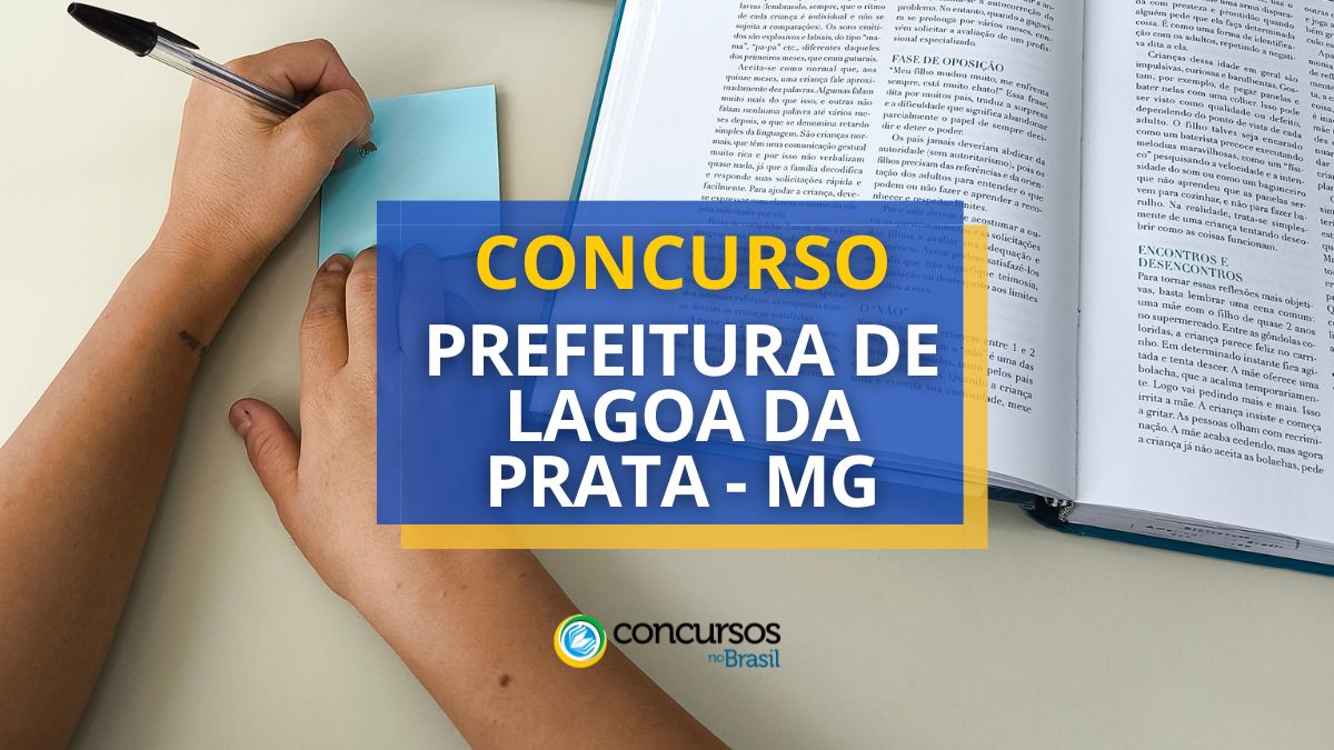Concurso Prefeitura de Lagoa da Prata, Prefeitura de Lagoa da Prata, edital Prefeitura de Lagoa da Prata, vagas Prefeitura de Lagoa da Prata.