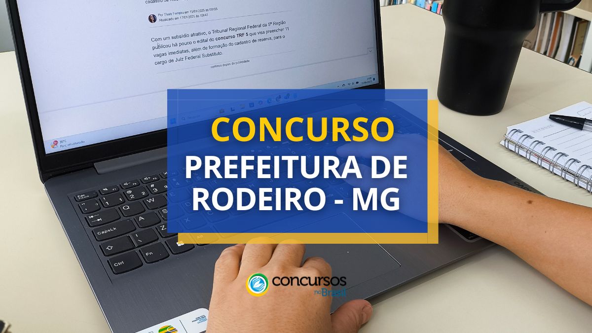 Concurso Prefeitura de Rodeiro, Prefeitura de Rodeiro, edital Prefeitura de Rodeiro, vagas Prefeitura de Rodeiro.