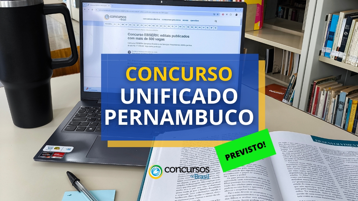 concurso Unificado de Pernambuco, CPU-PE, concurso CPU-PE, concurso público unificado pernambuco