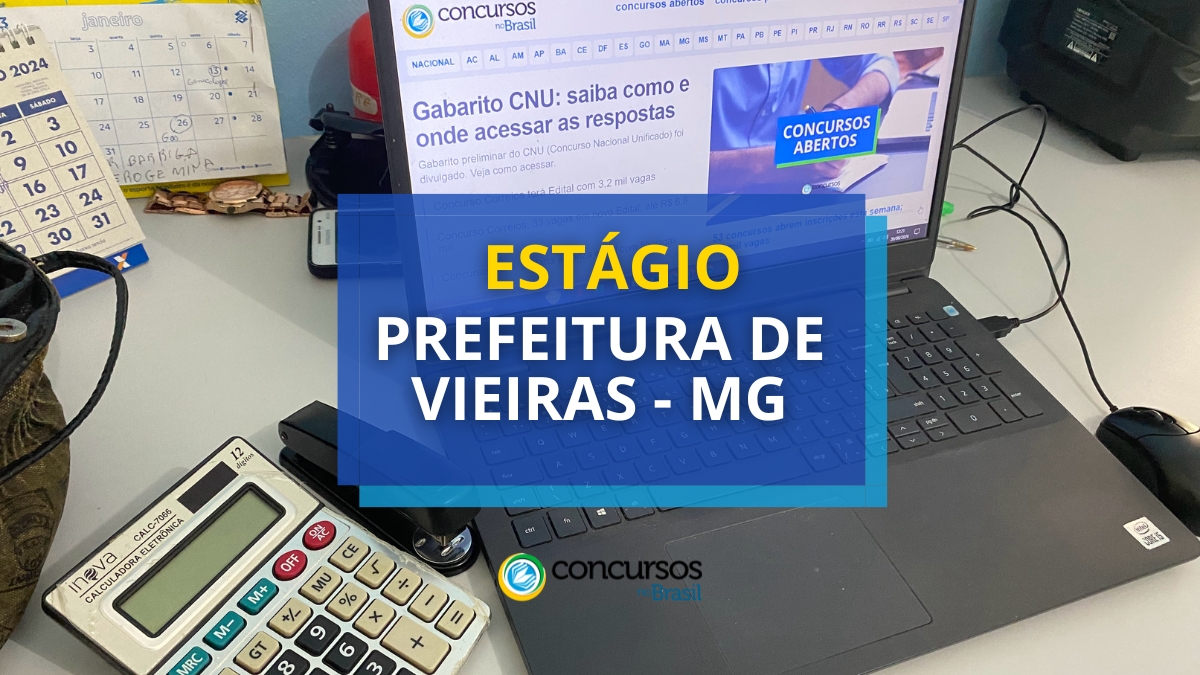 estágio Prefeitura de Vieiras, vagas de estágio Prefeitura de Vieiras, estagiários Prefeitura de Vieiras