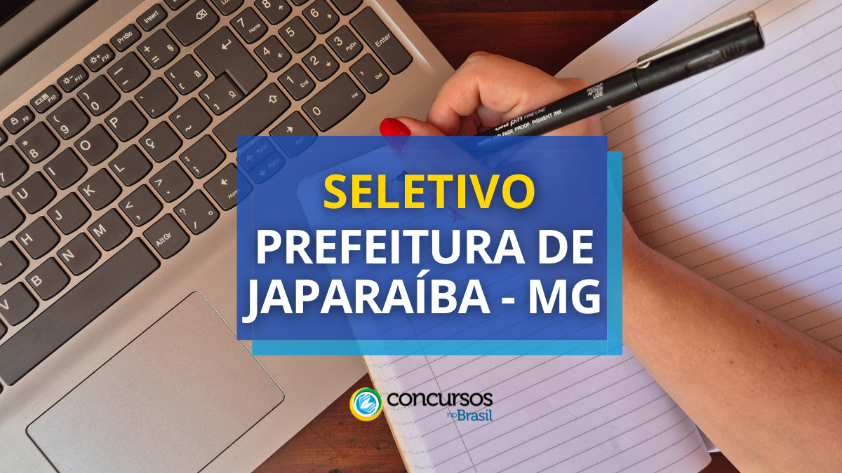 Processo seletivo Prefeitura de Japaraíba, Prefeitura de Japaraíba, edital Prefeitura de Japaraíba, vagas Prefeitura de Japaraíba.
