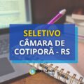 Câmara de Cotiporã – RS publica seletivo para Secretário