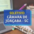 Câmara de Joaçaba – SC abre seletivo para Analista Legislativo