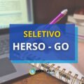 HERSO – GO publica seletivo com 185 vagas em diversas áreas