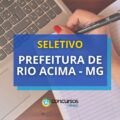 Edital Prefeitura de Rio Acima – MG: oportunidade para Motorista