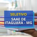 SAAE de Itaguara – MG divulga novo edital de processo seletivo