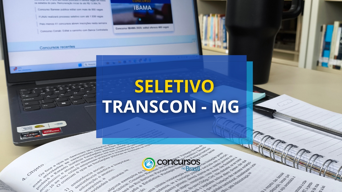 processo seletivo TransCon, vagas TransCon, edital TransCon, inscrição no seletivo TransCon