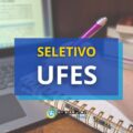 UFES divulga dois novos editais de processo seletivo