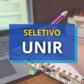 UNIR – RO abre vagas em Porto Velho; até R$ 6,9 mil